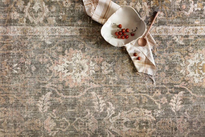 Rosemarie Rug 01 | Sage / Blush