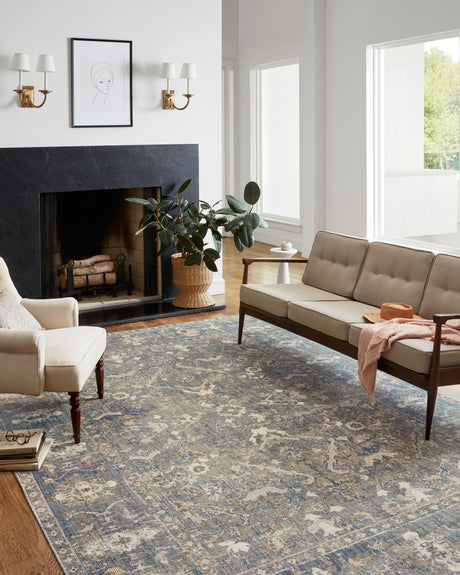 Rosemarie Rug 03 | Sand / Lagoon