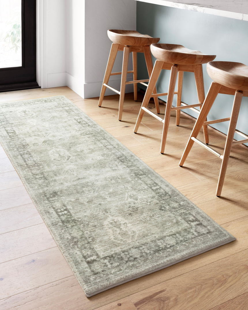 Rosette Rug 04 | Steel / Graphite