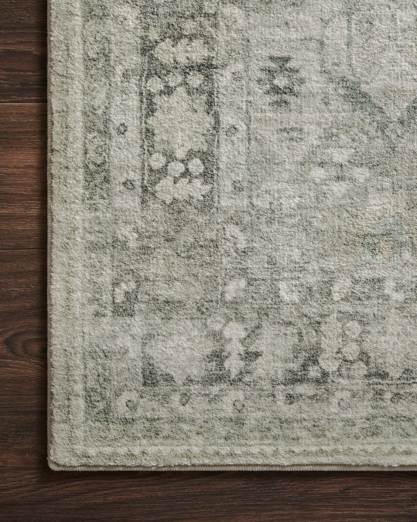 Rosette Rug 04 | Steel / Graphite