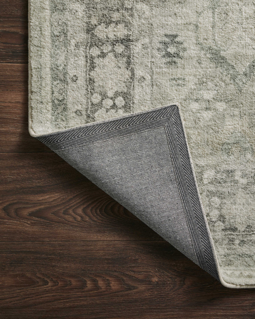 Rosette Rug 04 | Steel / Graphite