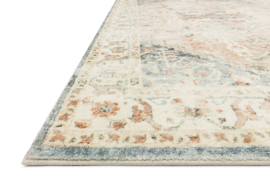 Rosette Rug 06 | Clay / Ivory