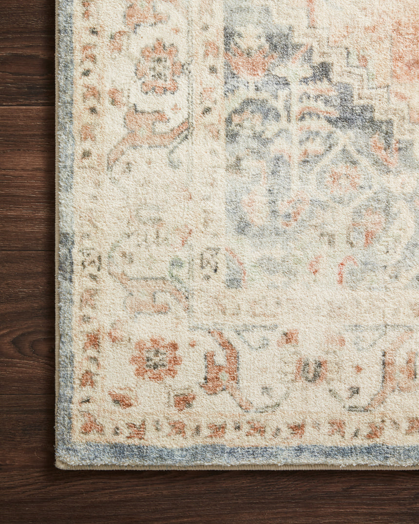 Rosette Rug 06 | Clay / Ivory