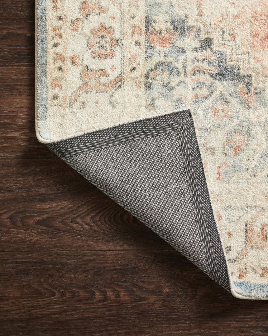 Rosette Rug 06 | Clay / Ivory