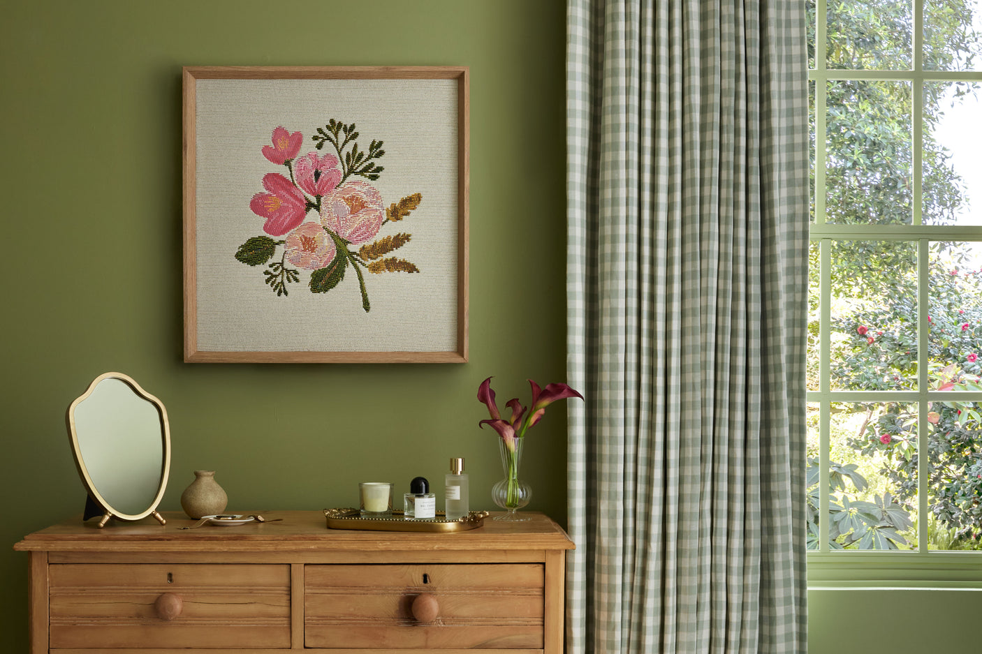 Rose Botanical Wall Art
