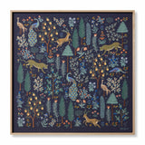 Navy Menagerie Wall Art