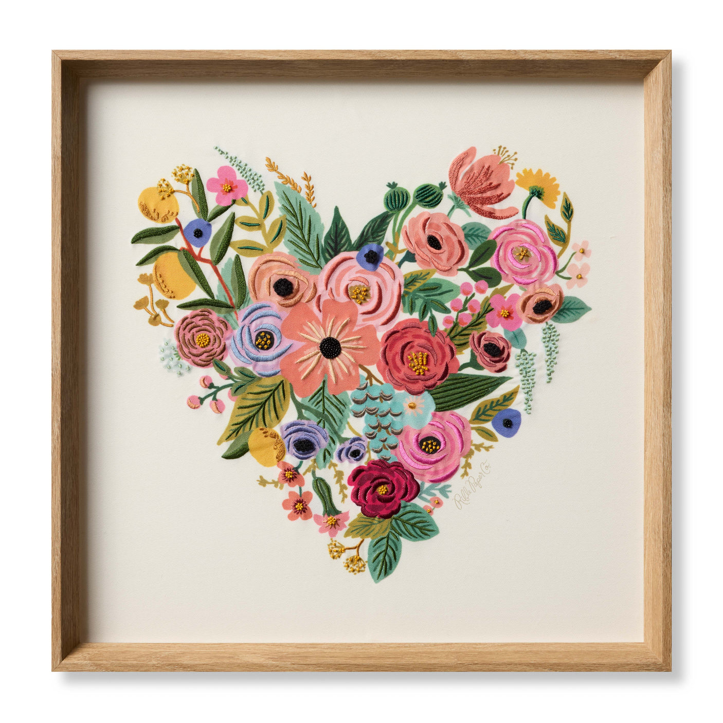 Garden Party Heart Wall Art