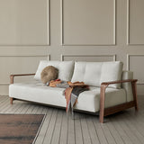 Innovation Living Ran D.E.L Sleeper Sofa, room setting, shown in 527 Mixed Dance Natural