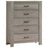 Owl Brushed Oak | Rustico 5 Drawer Dresser | Valley Ridge Furniture