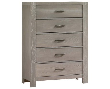 Owl Brushed Oak | Rustico 5 Drawer Dresser | Valley Ridge Furniture