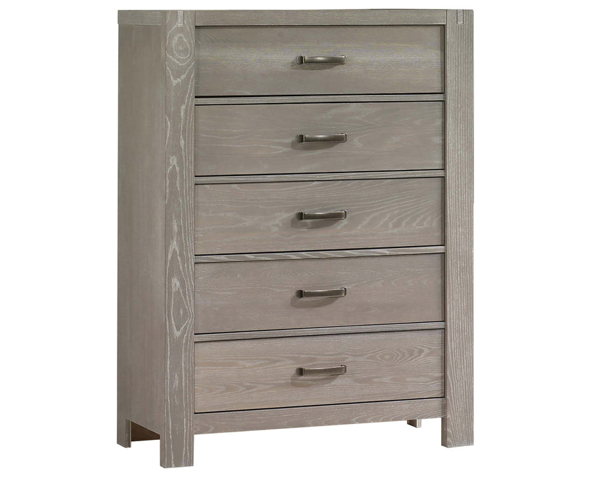 Owl Brushed Oak | Rustico 5 Drawer Dresser | Valley Ridge Furniture