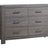 Grigio Brushed Oak | Rustico Double Dresser | Valley Ridge Furniture