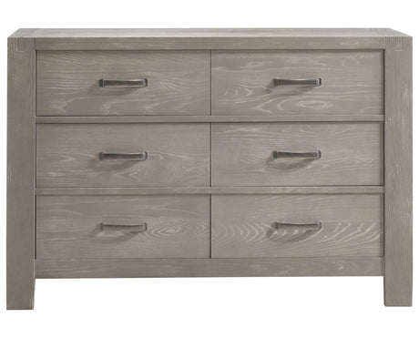 Owl Brushed Oak | Rustico Double Dresser | Valley Ridge Furniture