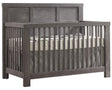 Grigio Brushed Oak | Rustico 5-in-1 Convertible Crib | Valley Ridge Furniture