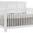 White Brushed Oak | Rustico 5-in-1 Convertible Crib | Valley Ridge Furniture