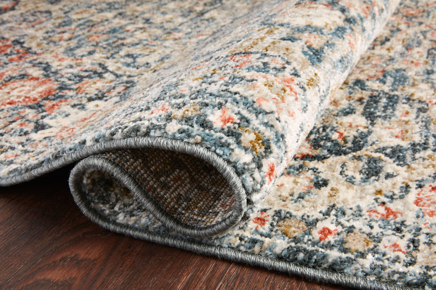 Saban Rug 02 | Blue / Spice
