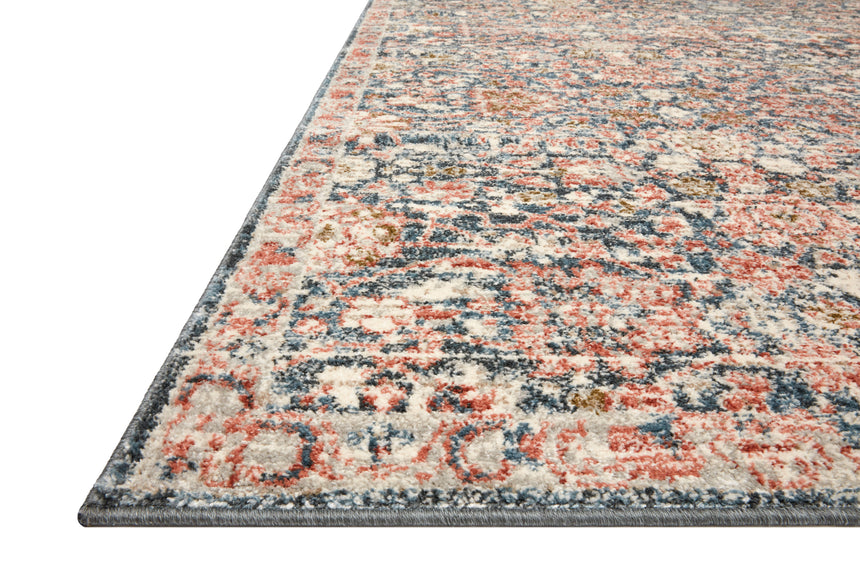 Saban Rug 03 | Navy / Rust