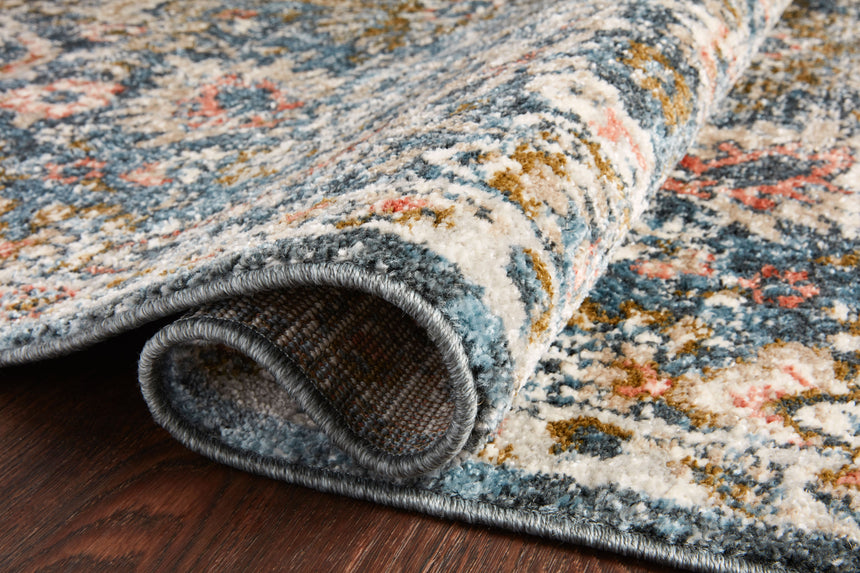 Saban Rug 04 | Blue / Sand