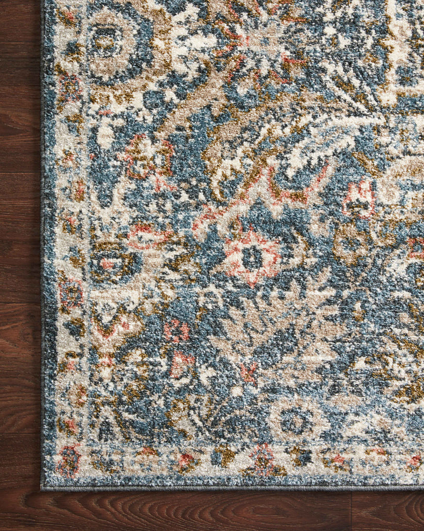 Saban Rug 04 | Blue / Sand