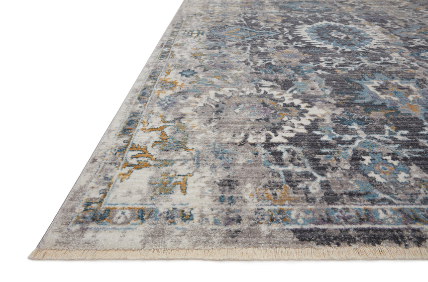 Samra Rug 02 | Grey / Multi