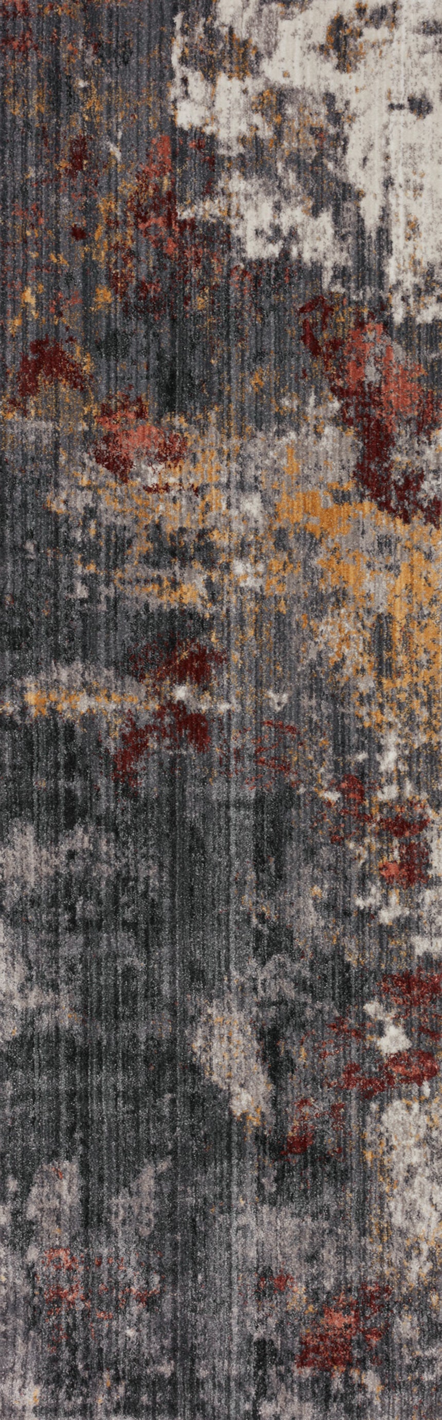 Samra Rug 03 | Dk. Grey / Spice