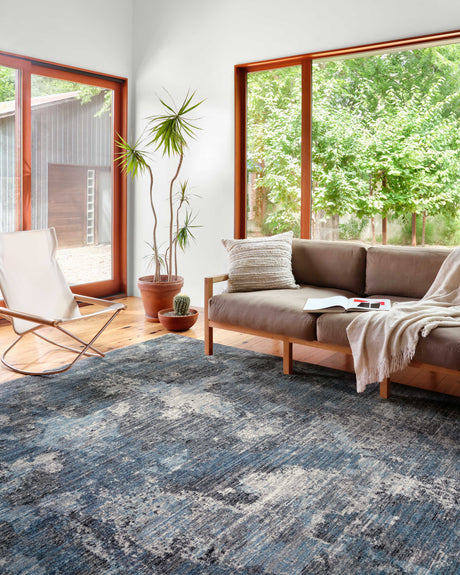 Samra Rug 05 | Dove / Sky