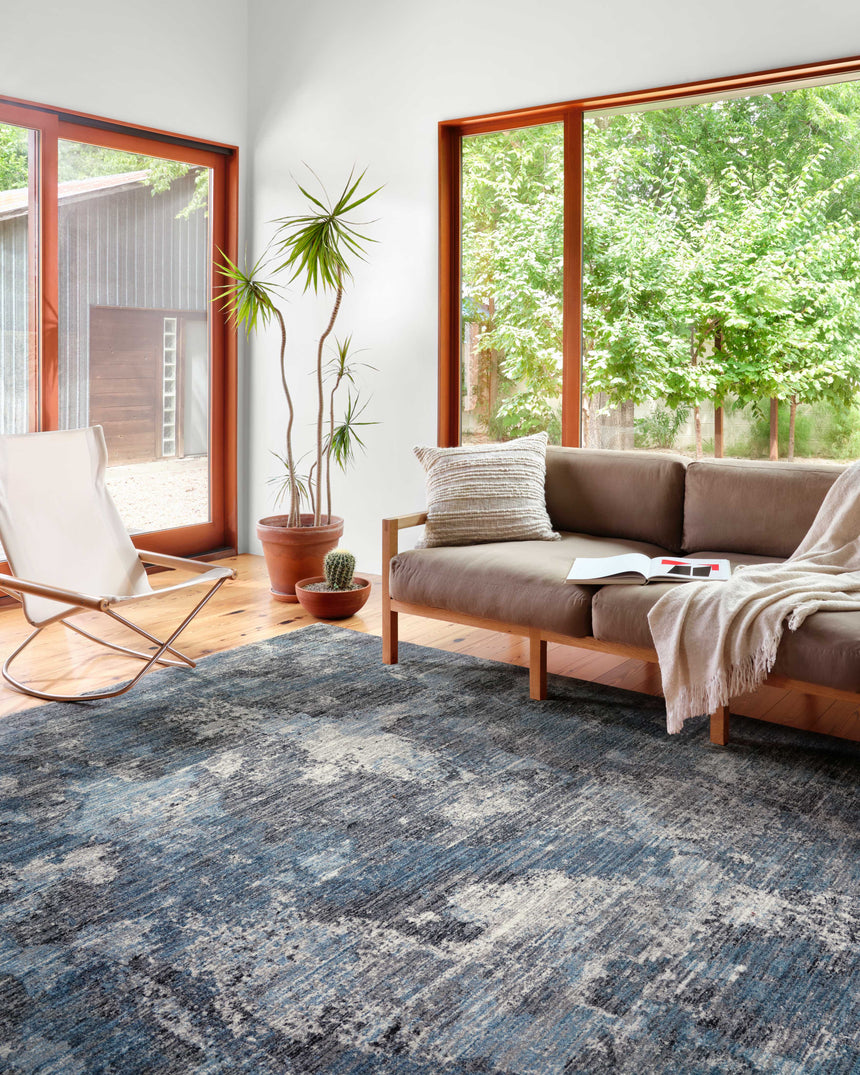Samra Rug 05 | Dove / Sky