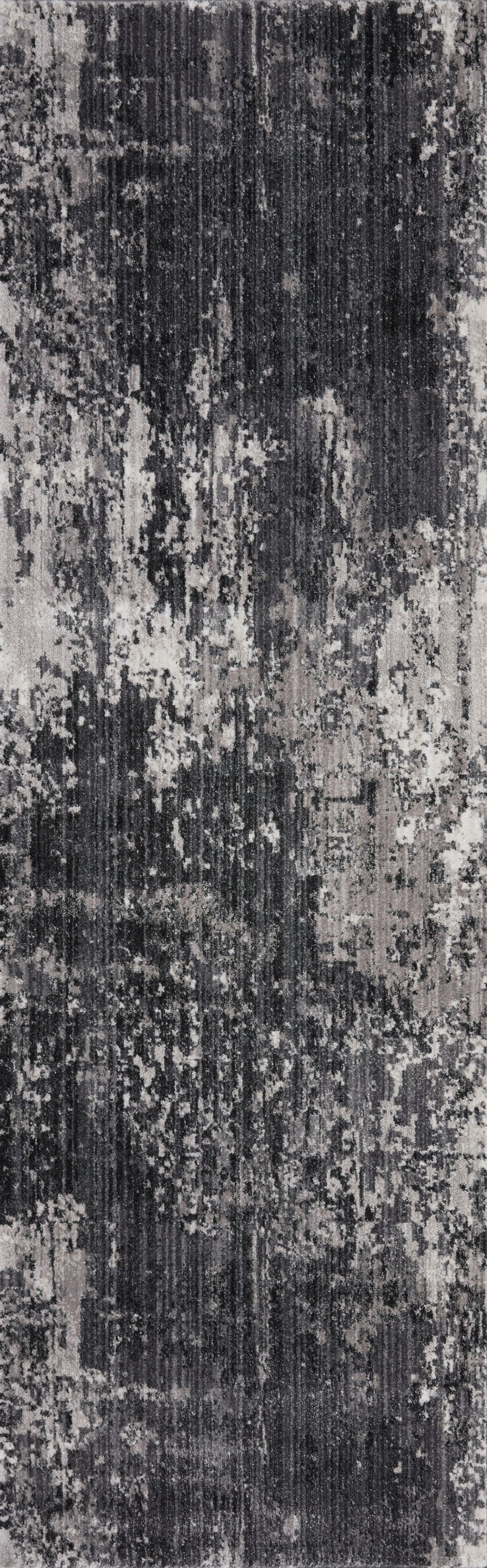 Samra Rug 06 | Charcoal / Silver