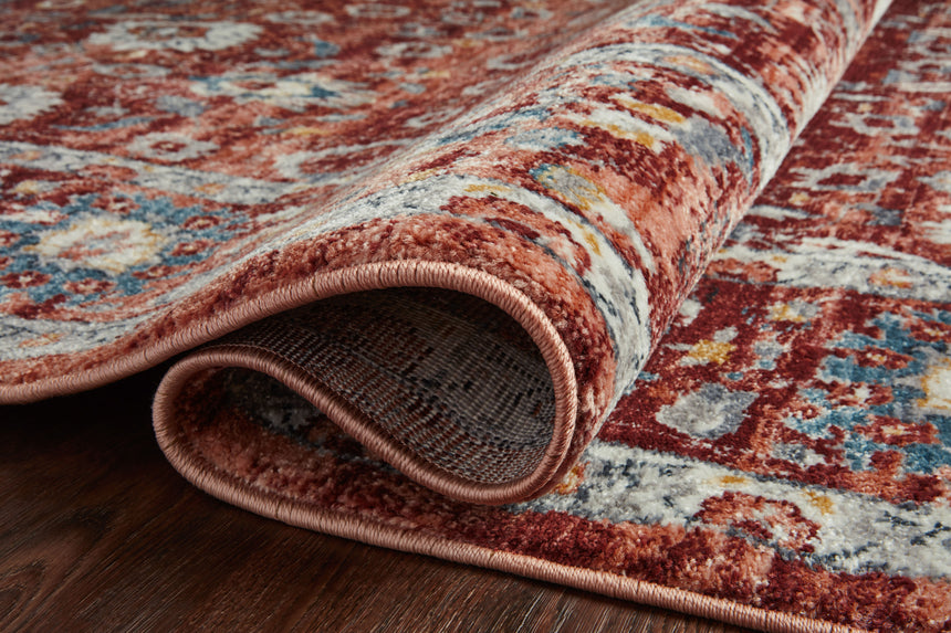 Samra Rug 07 | Brick / Multi