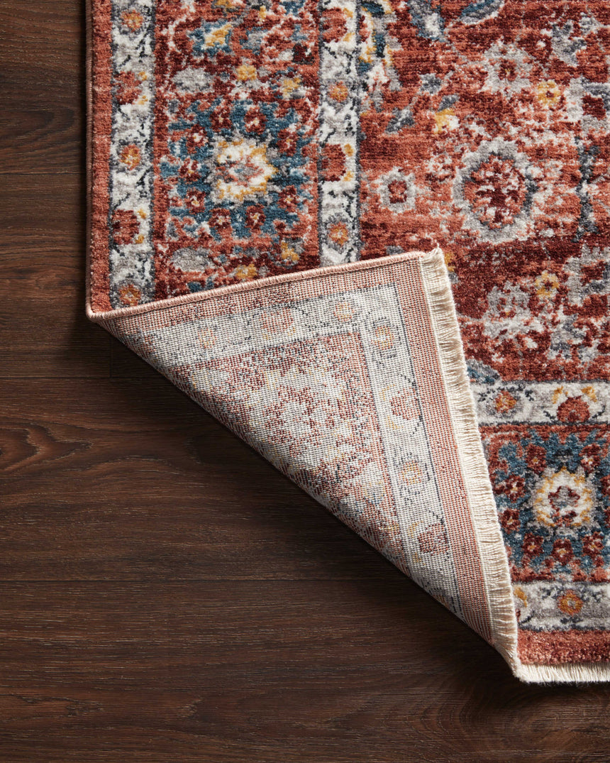 Samra Rug 07 | Brick / Multi