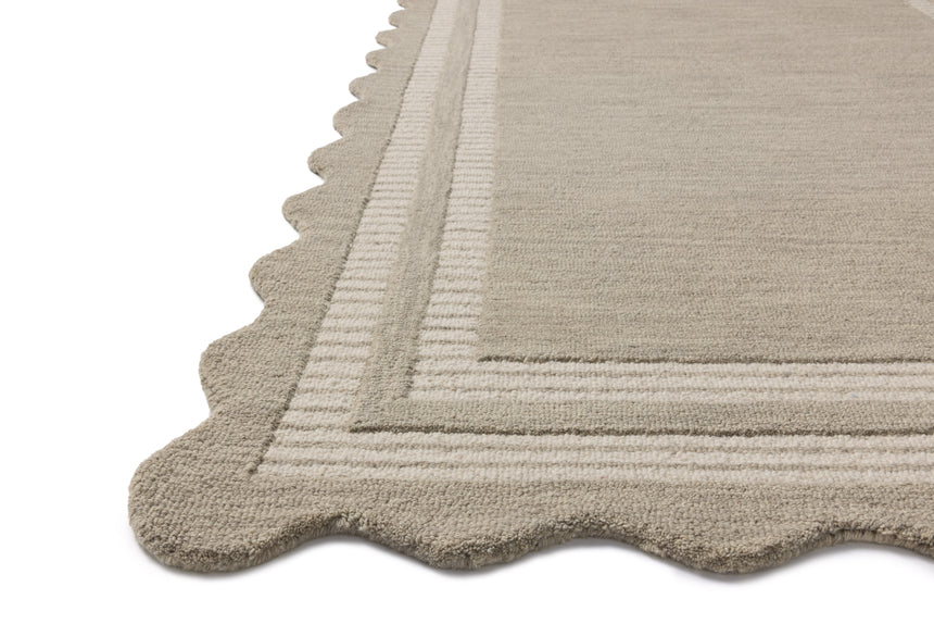 Scottie Rug 01 | Fog / Ivory