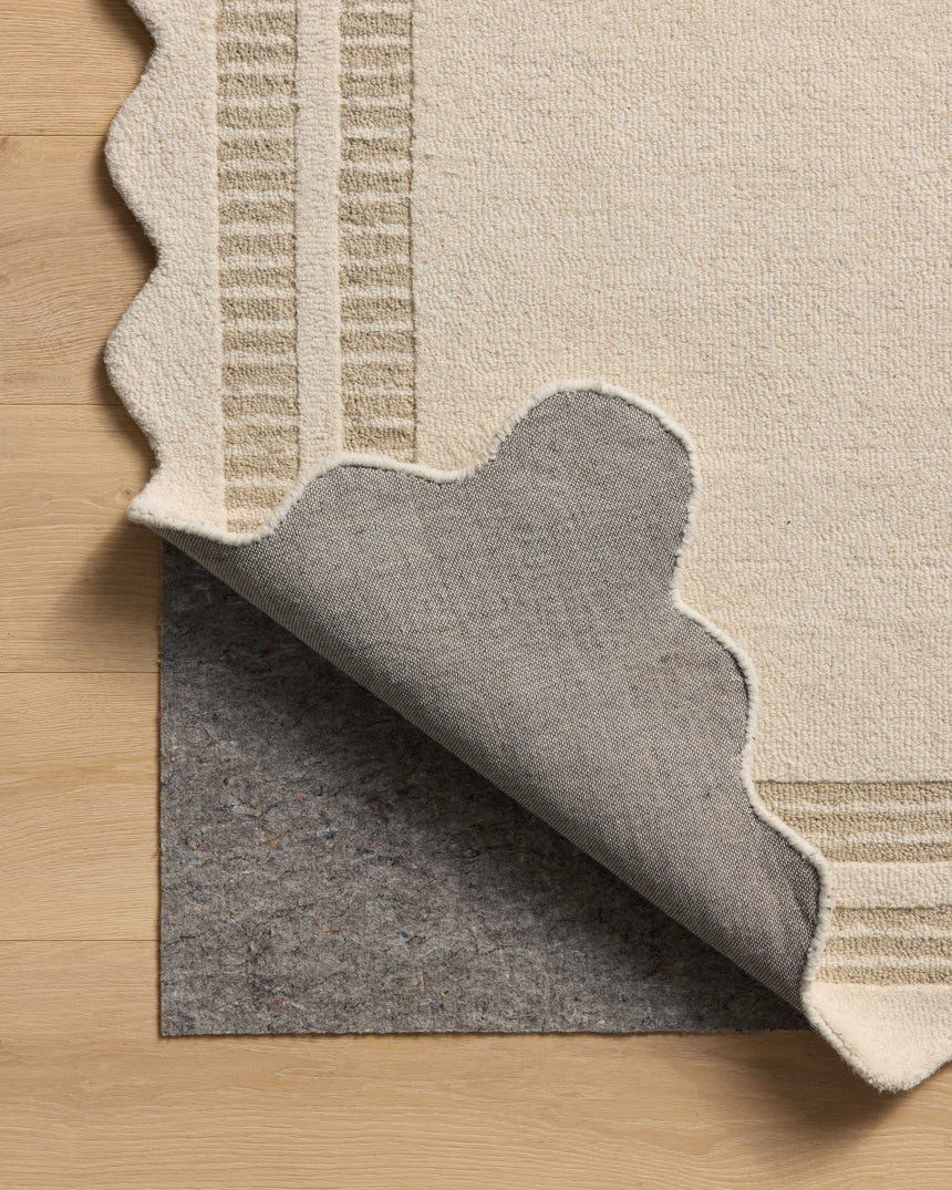 Scottie Rug 01 | Ivory / Grey