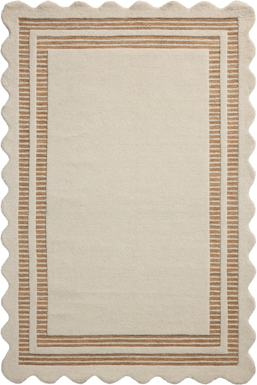 Scottie Rug 01 | Ivory / Rust