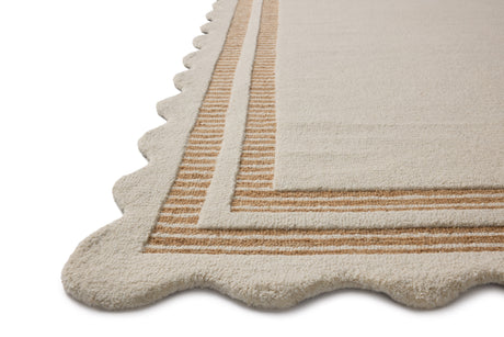 Scottie Rug 01 | Ivory / Rust
