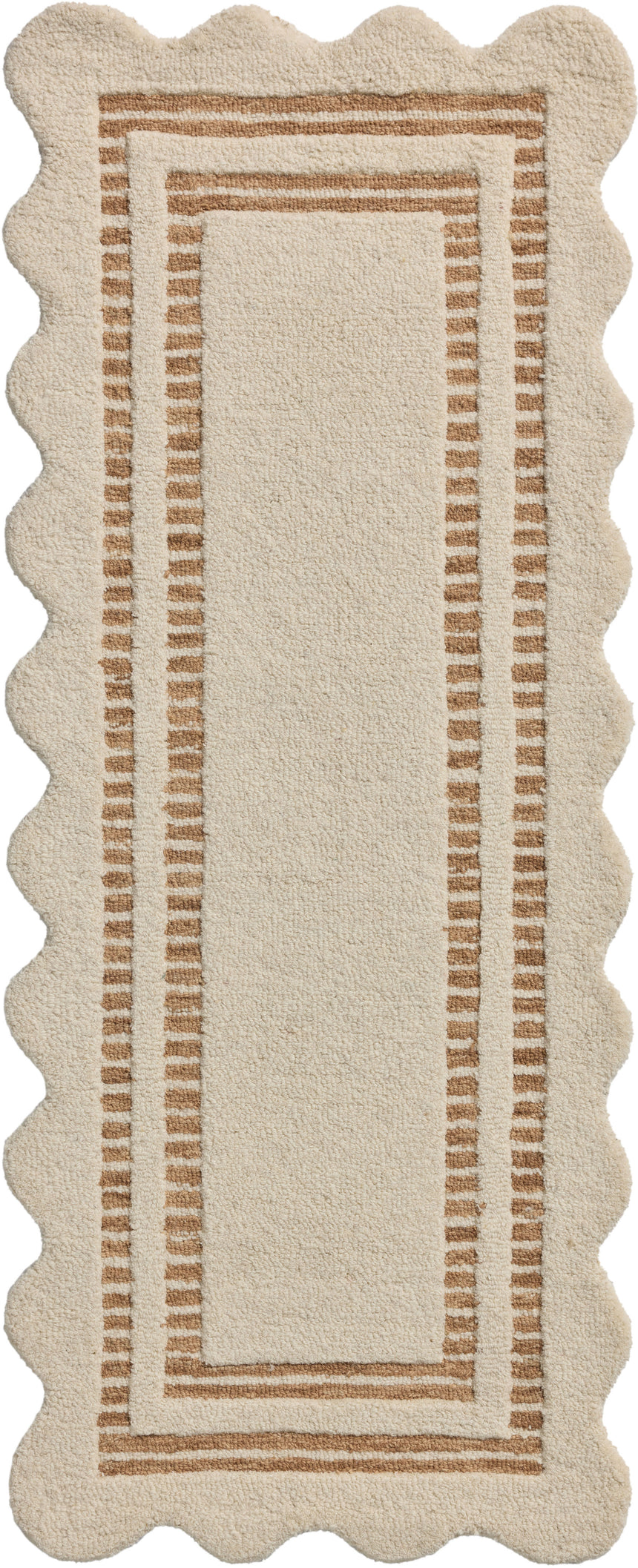 Scottie Rug 01 | Ivory / Rust