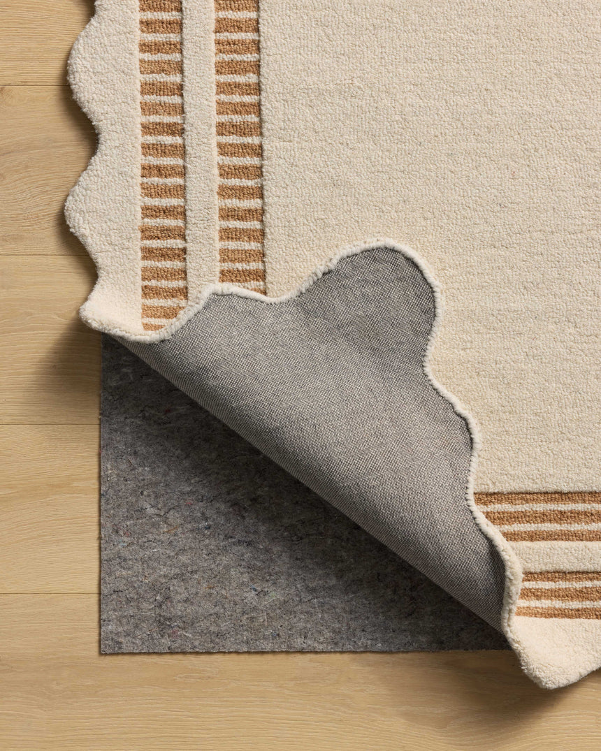 Scottie Rug 01 | Ivory / Rust