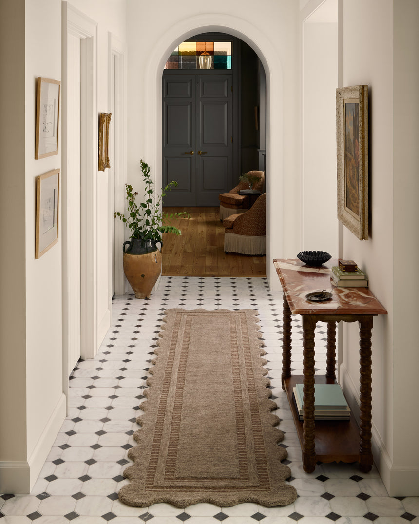 Scottie Rug 01 | Mocha / Clay