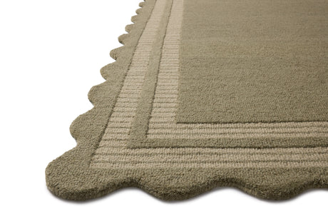 Scottie Rug 01 | Olive / Pebble