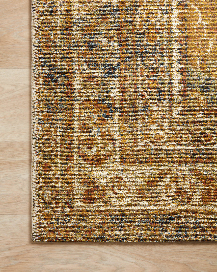 Sebastian Rug 04 | Lagoon / Spice