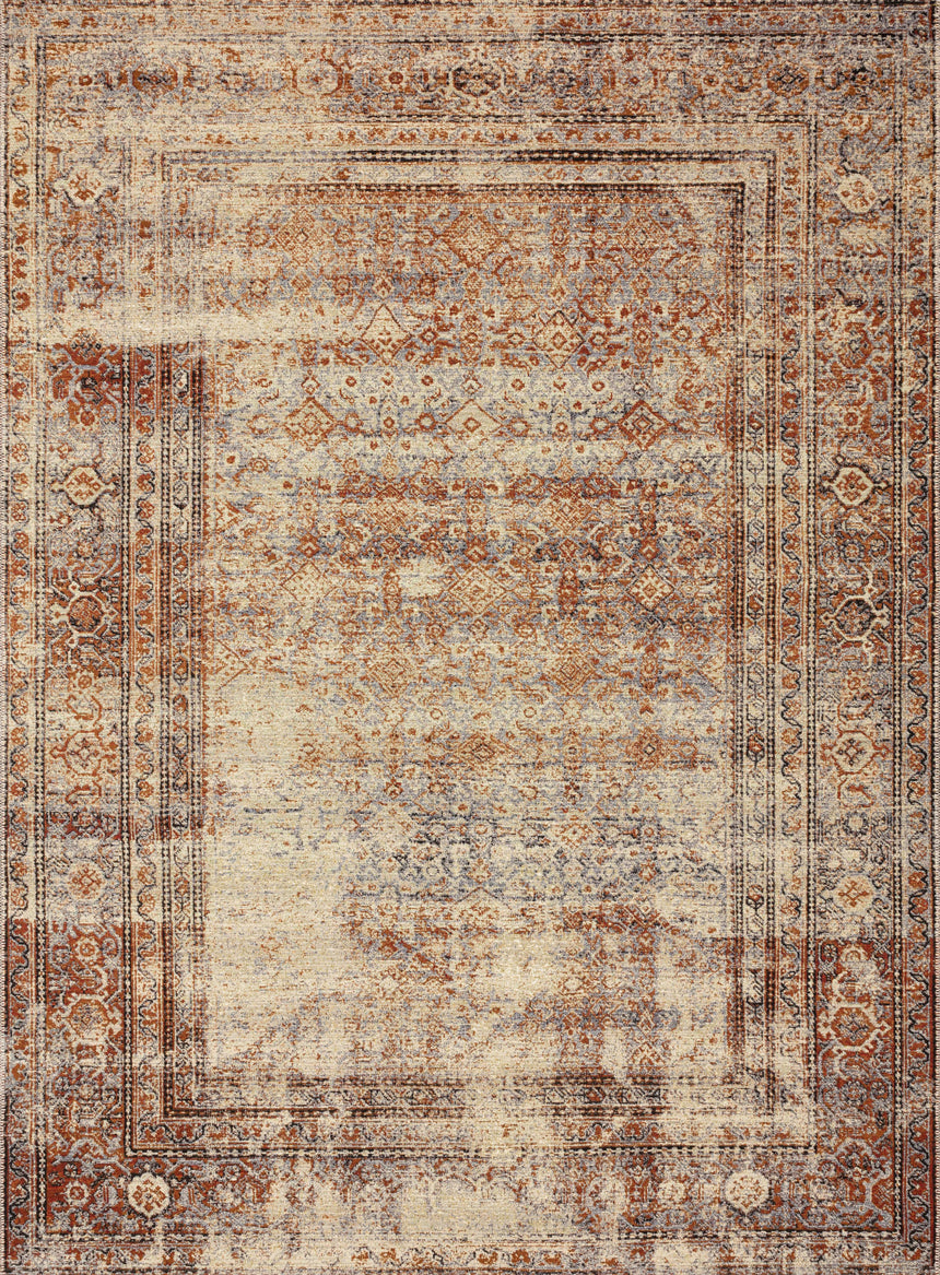Sebastian Rug 05 | Natural / Brick