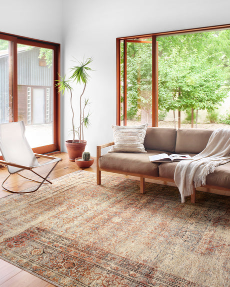 Sebastian Rug 05 | Natural / Brick