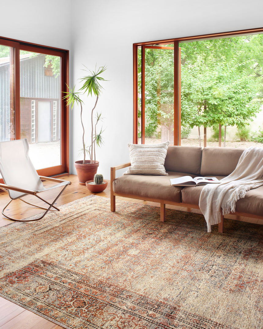 Sebastian Rug 05 | Natural / Brick