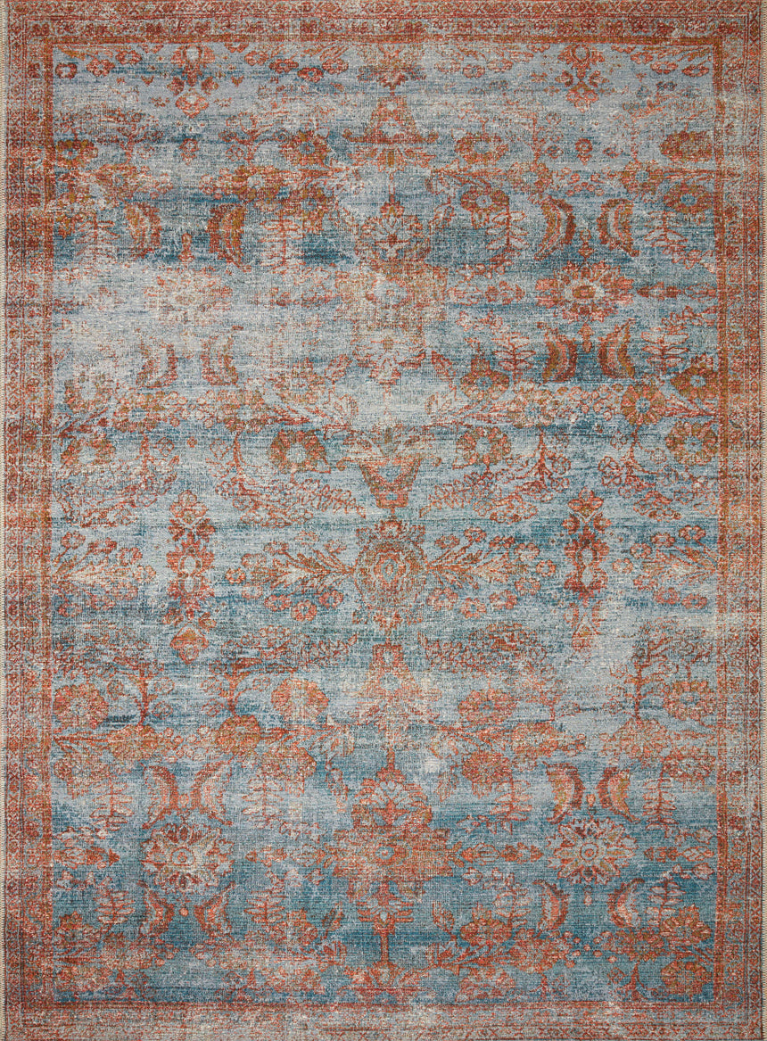 Sebastian Rug 07 | Ocean / Spice