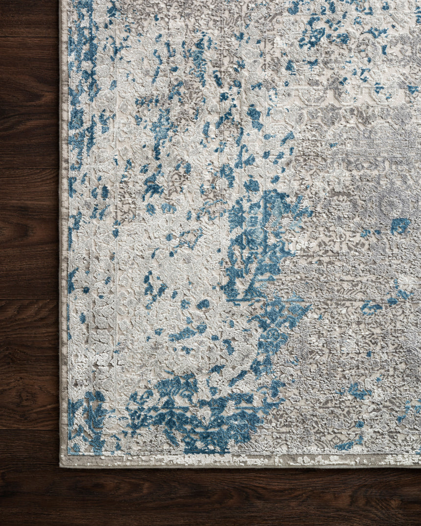 Sienne Rug 01 | Dove / Ocean