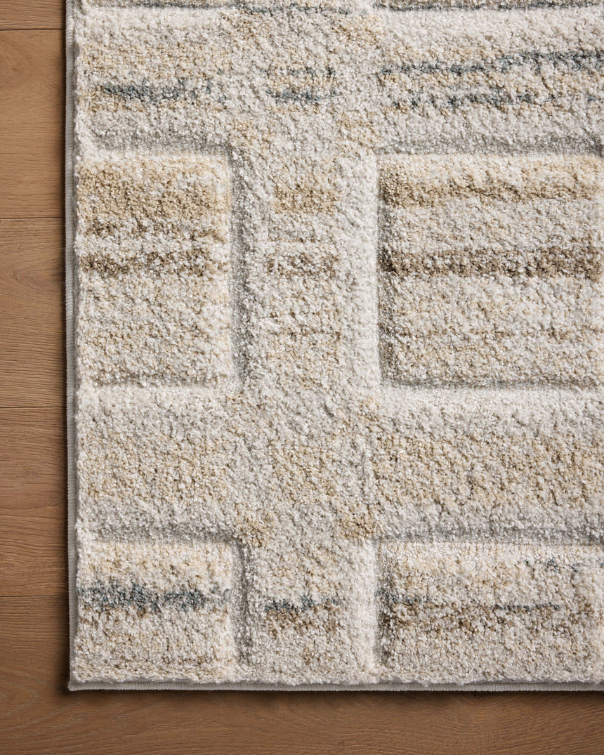 Silas Rug 04 | Bone / Multi
