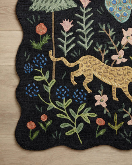 Silhouette Rug 03 | Black