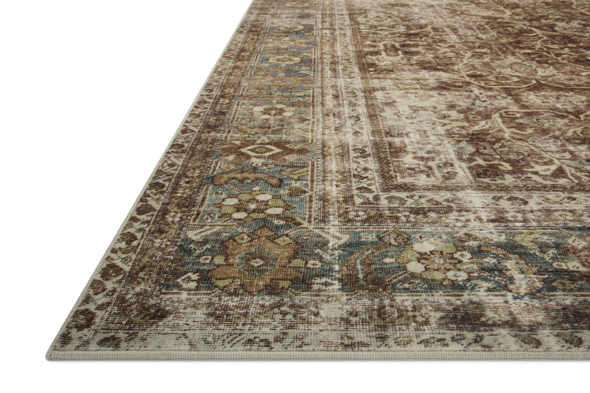 Sinclair Rug 01 | Rust / Lagoon