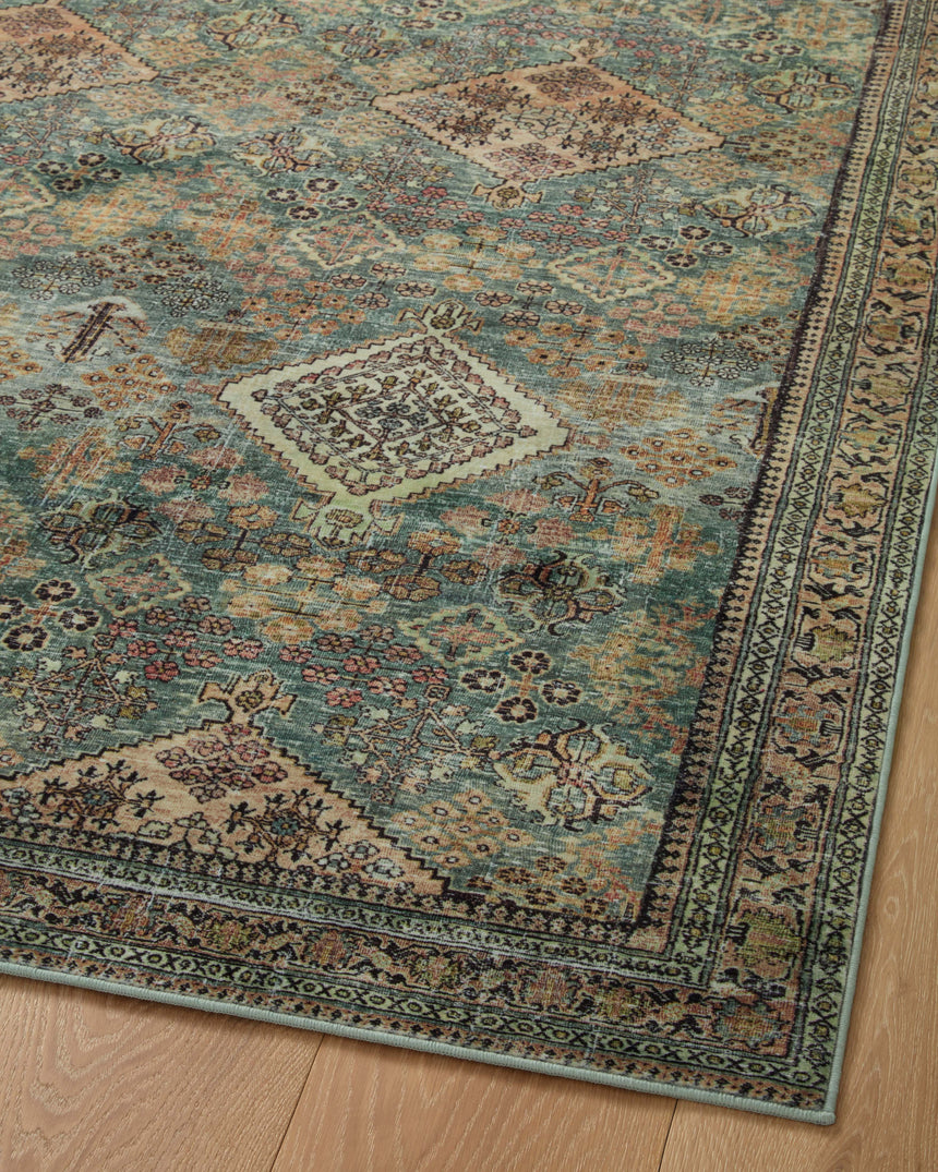 Sinclair Rug 03 | Turquoise / Multi