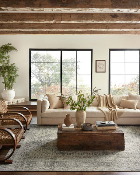 Sinclair Rug 04 | Natural / Sage