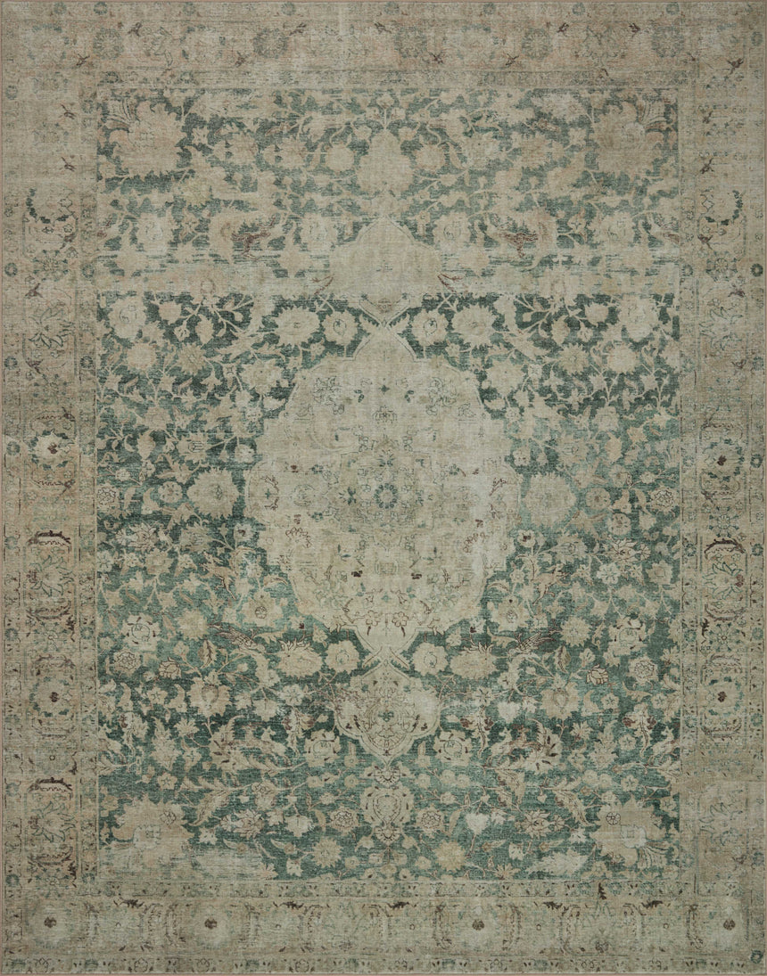 Sinclair Rug 05 | Jade / Sand